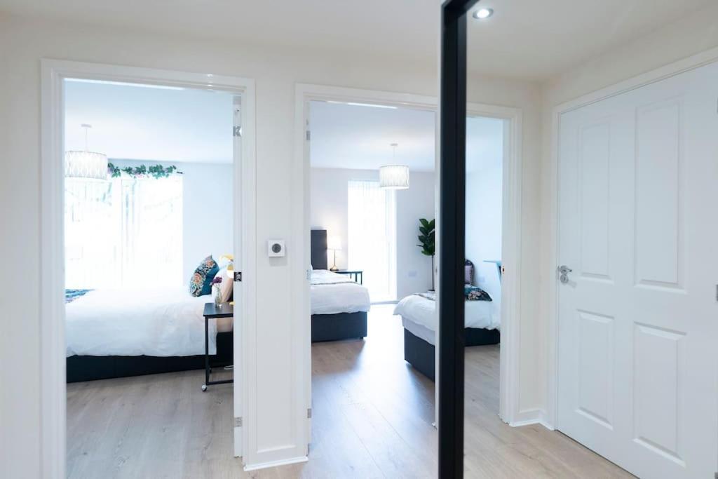 Luxury Ground Floor 2 Bedroom Apartment Free Wifi & Parking Sheffield Exterior photo